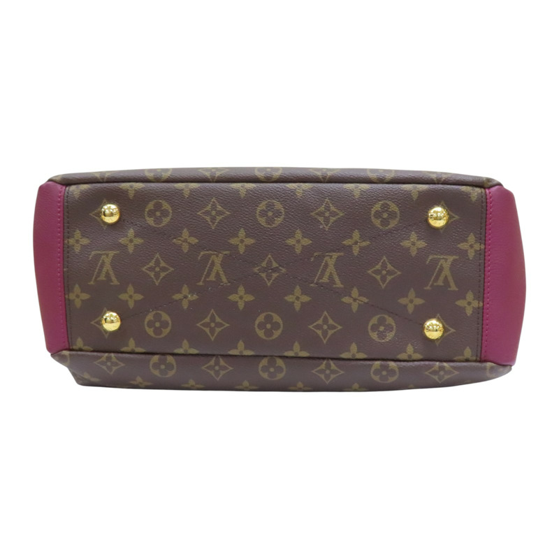 棕/紫色 原花帆布 PALLAS 肩背包 M42810【LOUIS VUITTON LV 路易威登】 M42810-3