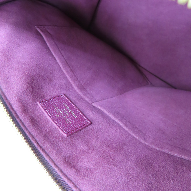 棕/紫色 原花帆布 PALLAS 肩背包 M42810【LOUIS VUITTON LV 路易威登】 M42810-5