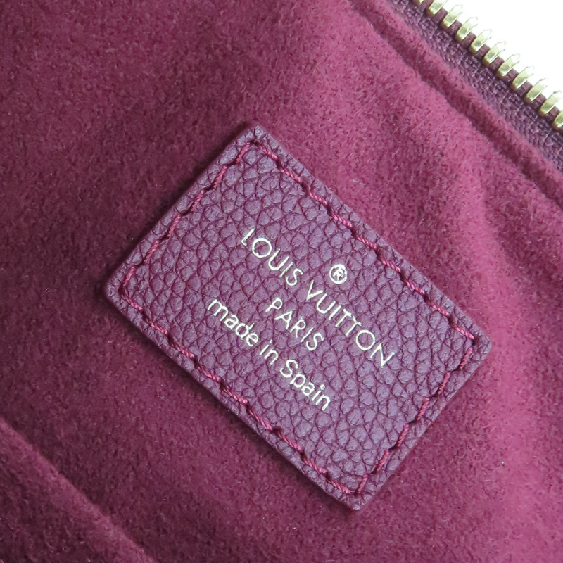 棕/紫色 原花帆布 PALLAS 肩背包 M42810【LOUIS VUITTON LV 路易威登】 M42810-9