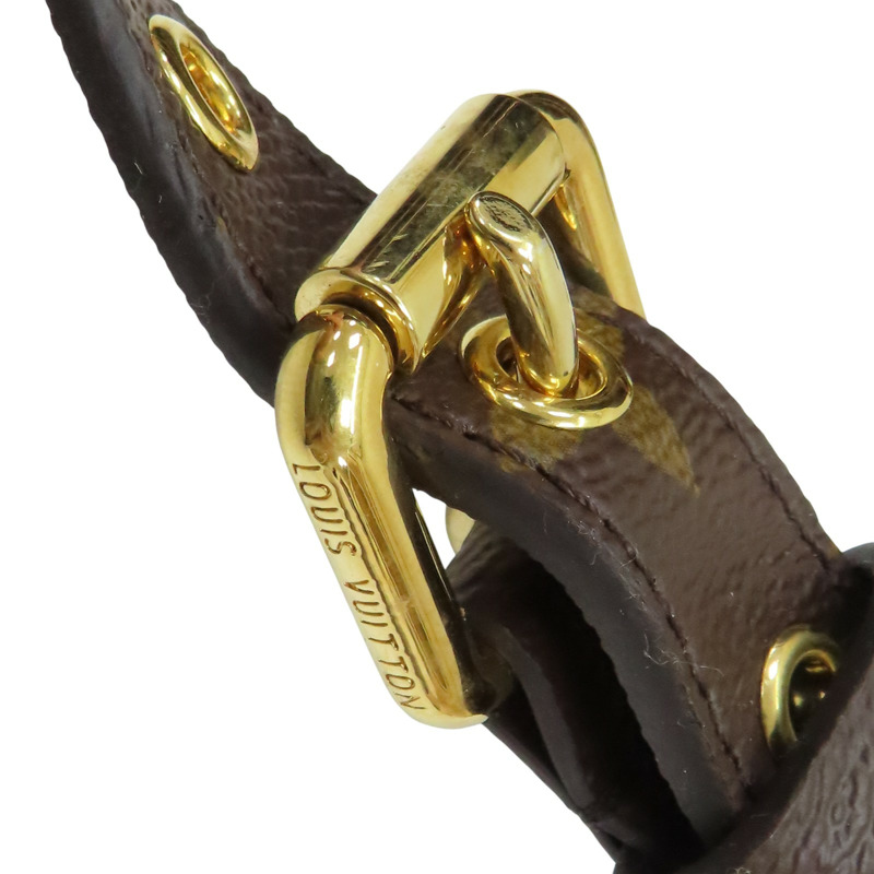 棕/紫色 原花帆布 PALLAS 肩背包 M42810【LOUIS VUITTON LV 路易威登】 M42810-13