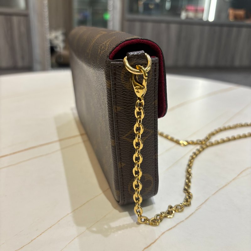 *SHIHNA名牌精品* LV Félicie Pochette 老花三合一信封包-8