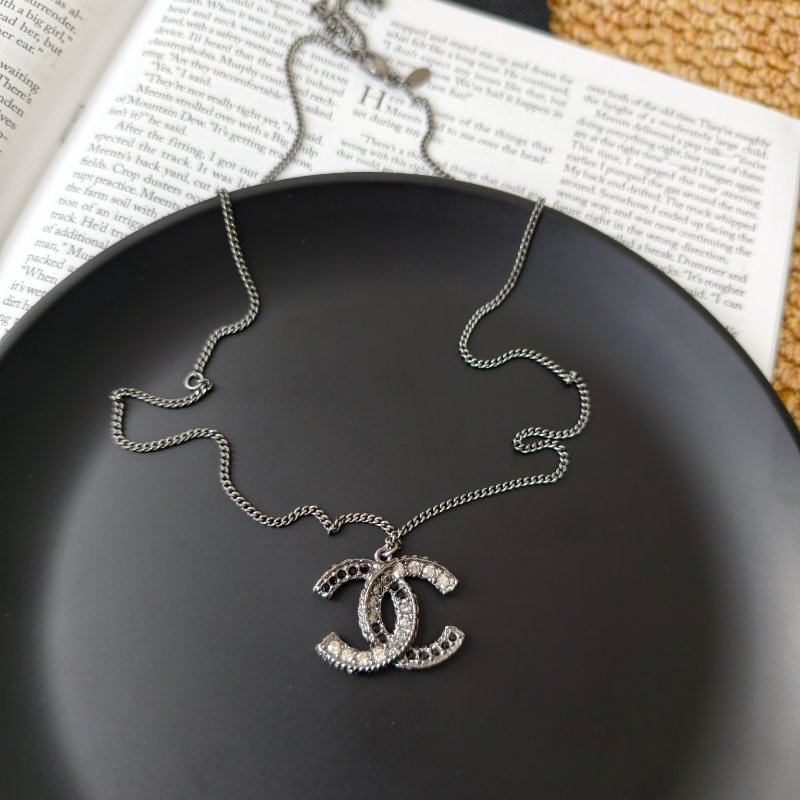 Chanel 香奈兒雙 c 雙面項鍊吊墜 A12P 正常使用痕跡 98新-3