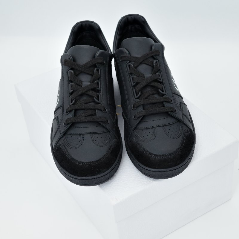 Dior 迪奧 CD 黑色 牛皮 麂皮 板鞋 球鞋-3
