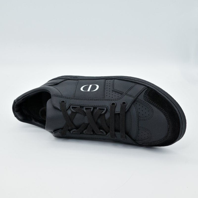 Dior 迪奧 CD 黑色 牛皮 麂皮 板鞋 球鞋-7