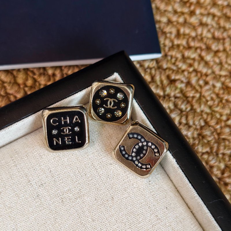 Chanel 香奈兒三合一方塊胸針 D22P 刻印清晰 98新-2