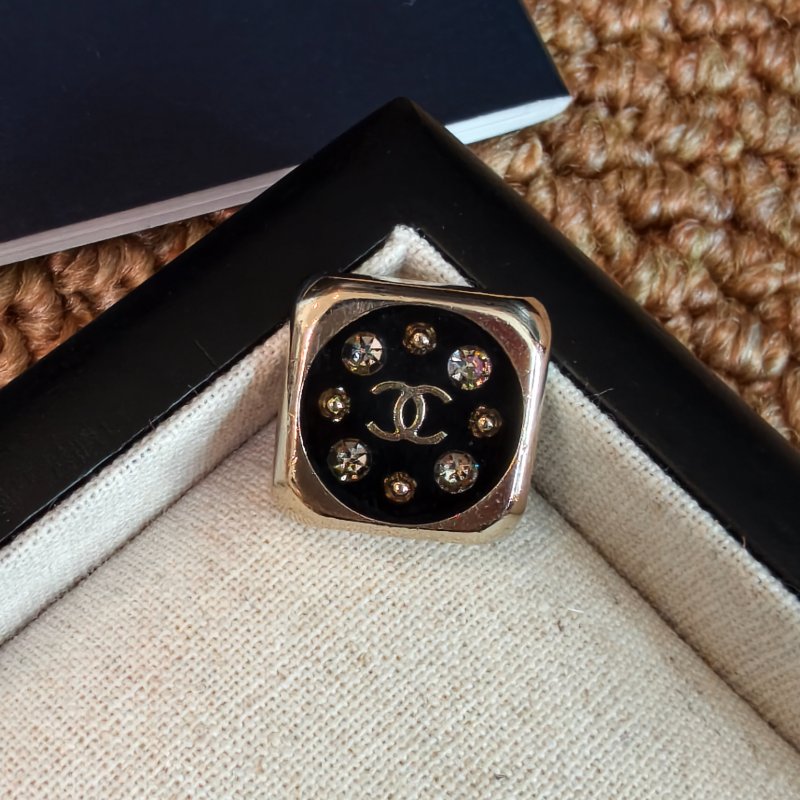 Chanel 香奈兒三合一方塊胸針 D22P 刻印清晰 98新-4