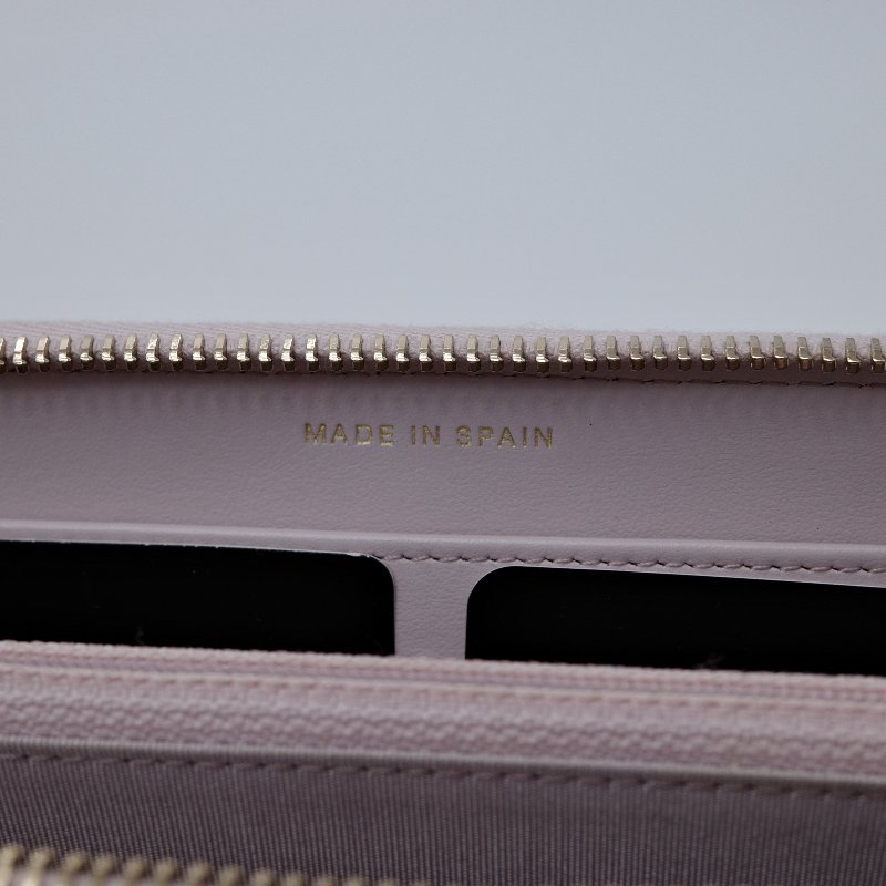 Chanel 香奈兒 19系列 粉色 小羊皮 長夾-11