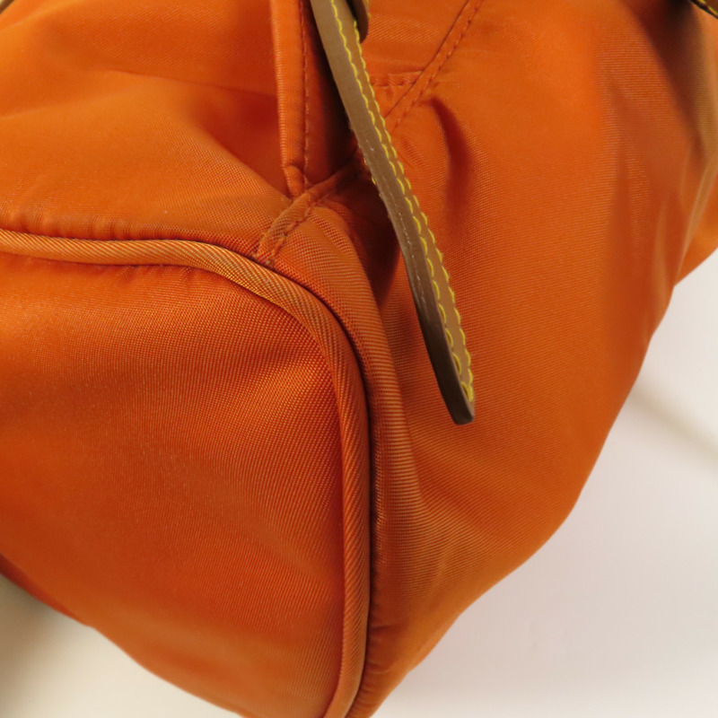 PRADA 尼龍Backpack銀扣背包-13