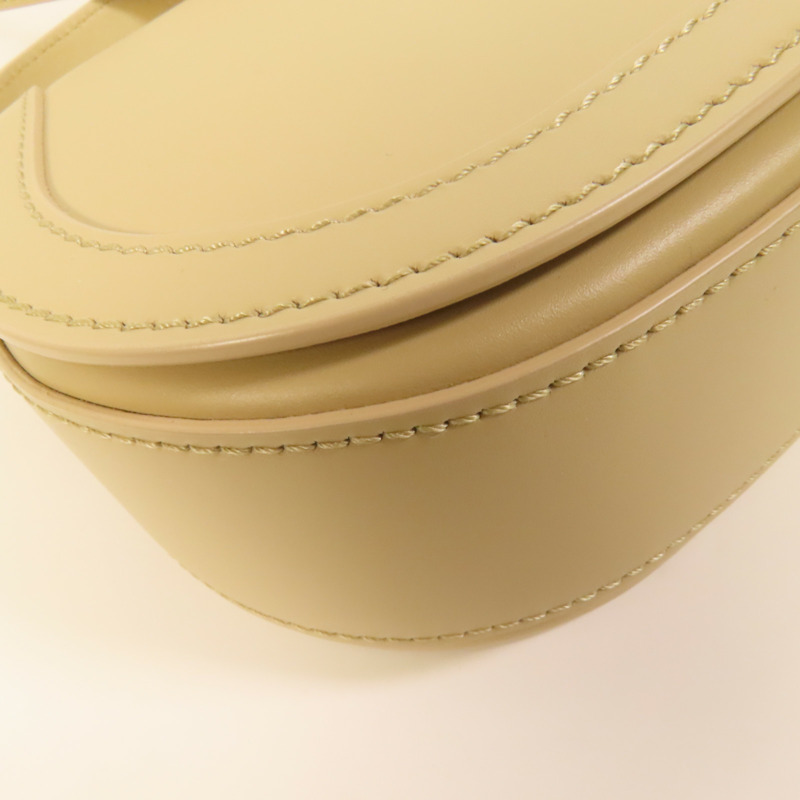 VERSACE 牛皮皮革Greca Goddness金扣肩背袋-12