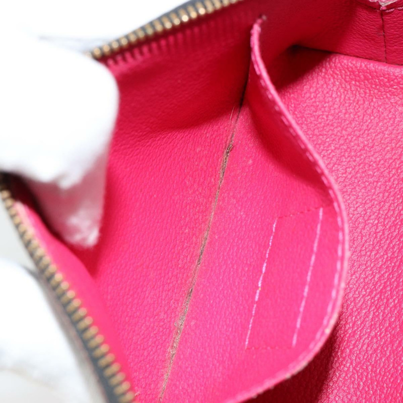 【日本直送】路易威登 Monogram Multicolor Pochette 手拿包 黑色 M47355 LV Auth 151368V-10