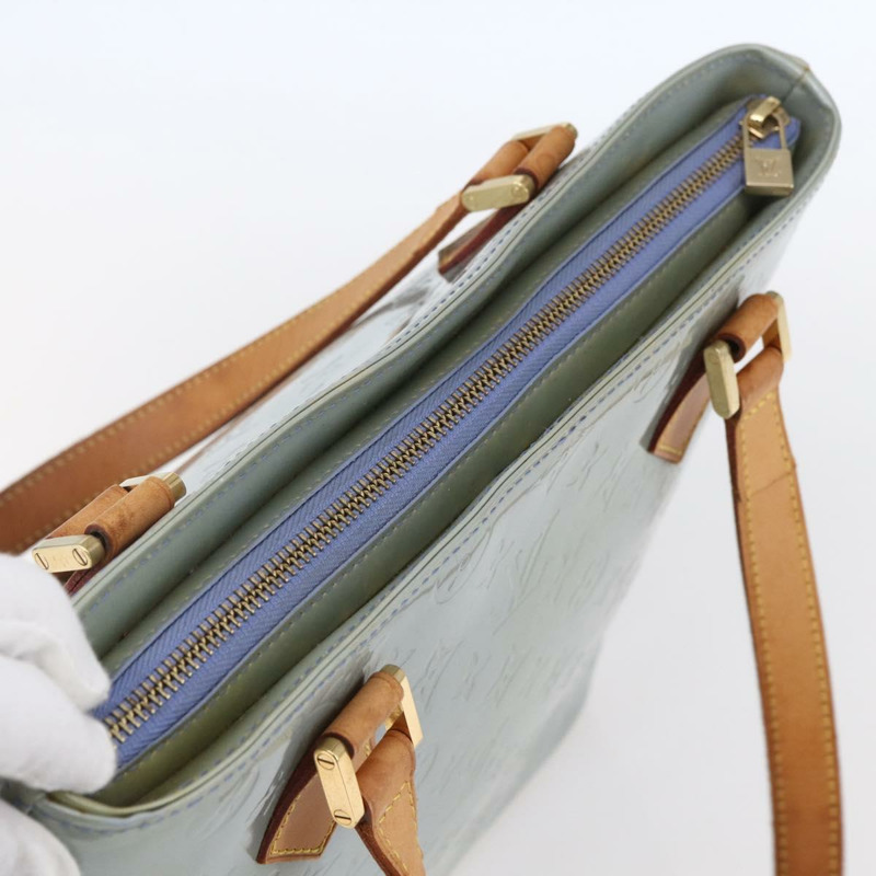 【日本直送】路易威登 Monogram Vernis Houston 手提包 Lavande M91218 LV Auth ka325V-5