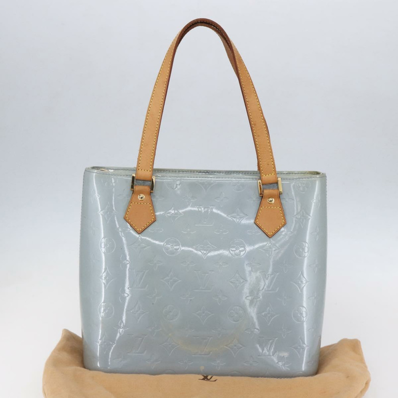 【日本直送】路易威登 Monogram Vernis Houston 手提包 Lavande M91218 LV Auth ka325V-23