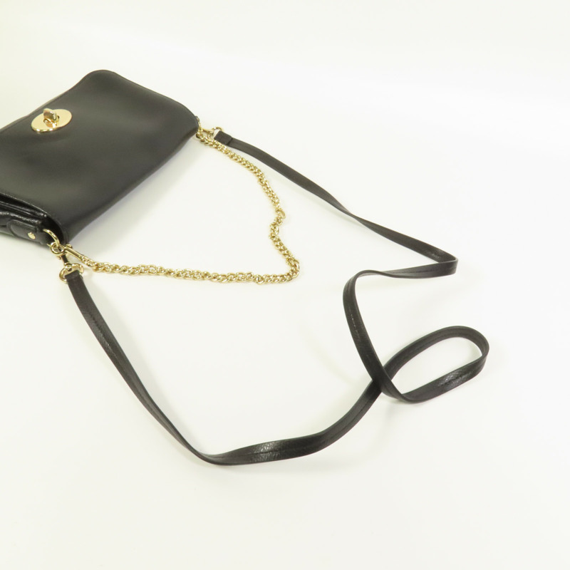 COACH 牛皮皮革Mini Ruby金扣手挽肩背兩用袋-4