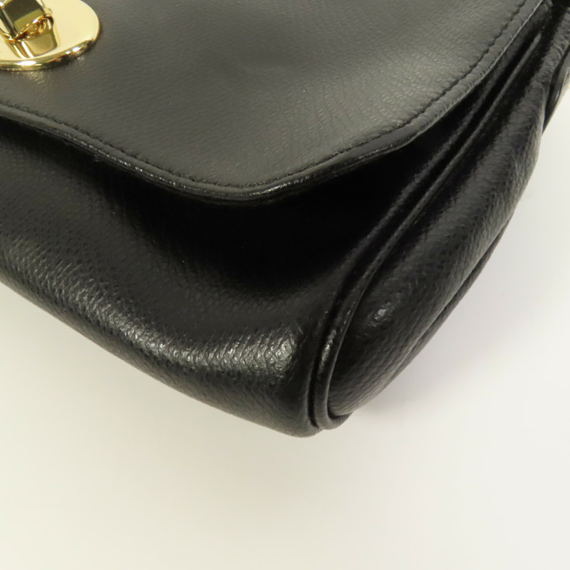 COACH 牛皮皮革Mini Ruby金扣手挽肩背兩用袋-12