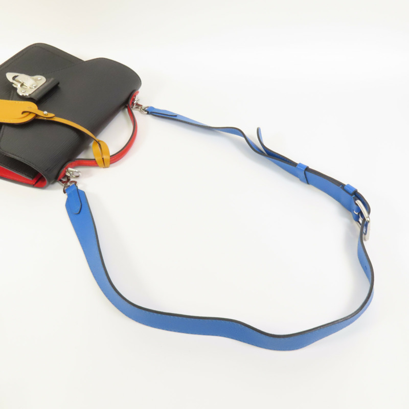 LOUIS VUITTON Epi Noe Monceau銀扣手挽肩背兩用袋-4