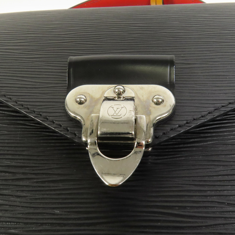 LOUIS VUITTON Epi Noe Monceau銀扣手挽肩背兩用袋-9