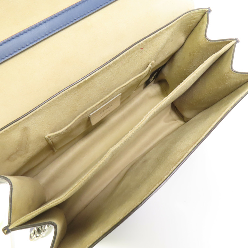 FENDI 牛皮皮革Kan I銀扣手挽肩背兩用袋-5