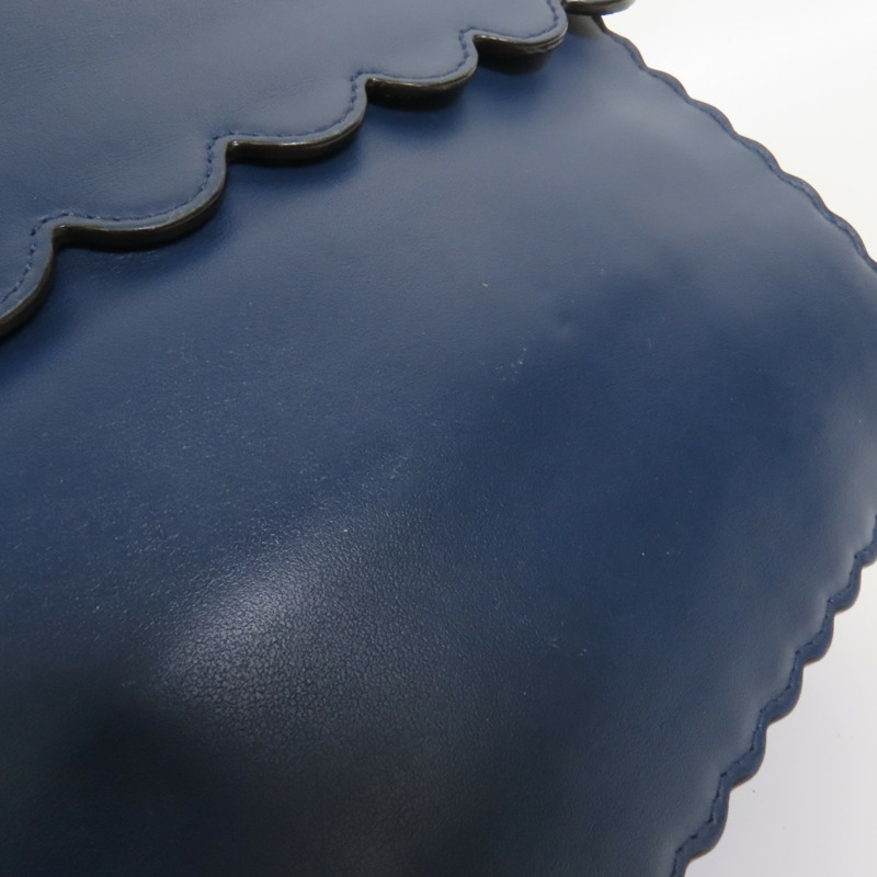 FENDI 牛皮皮革Kan I銀扣手挽肩背兩用袋-15