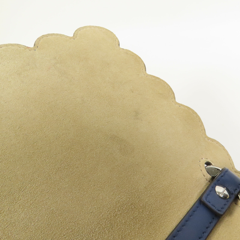 FENDI 牛皮皮革Kan I銀扣手挽肩背兩用袋-16