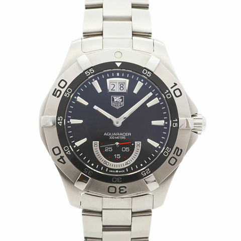TAG Heuer Aquaracer WAF1010 黑色錶盤男士手錶