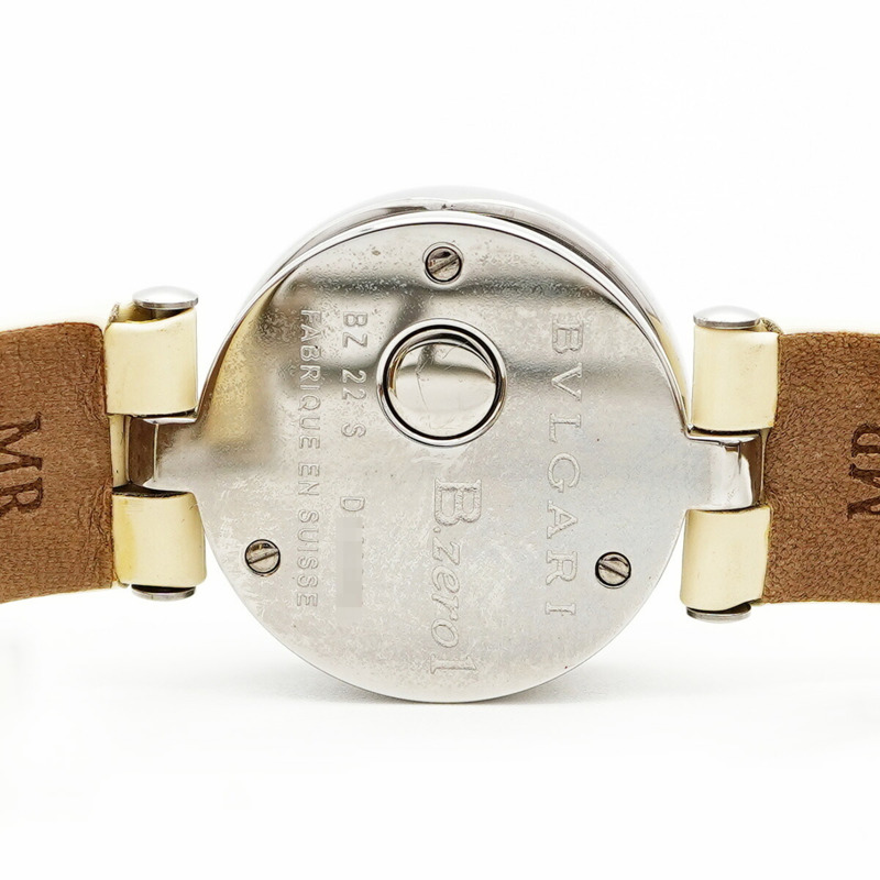 寶格麗 B.zero1 BZ22S 白色錶盤小姐腕錶-5