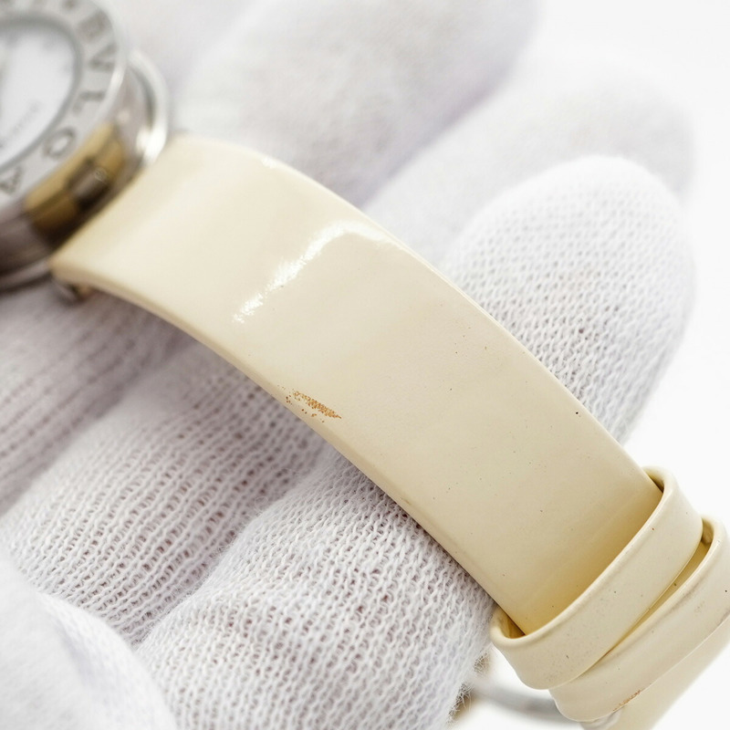 寶格麗 B.zero1 BZ22S 白色錶盤小姐腕錶-6