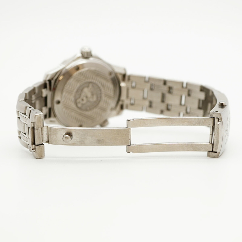 歐米茄海馬系列 2561.80 海軍藍錶盤男士腕錶-4