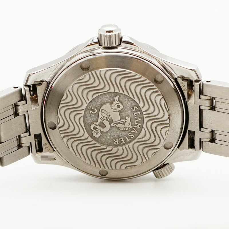 歐米茄海馬系列 2561.80 海軍藍錶盤男士腕錶-5