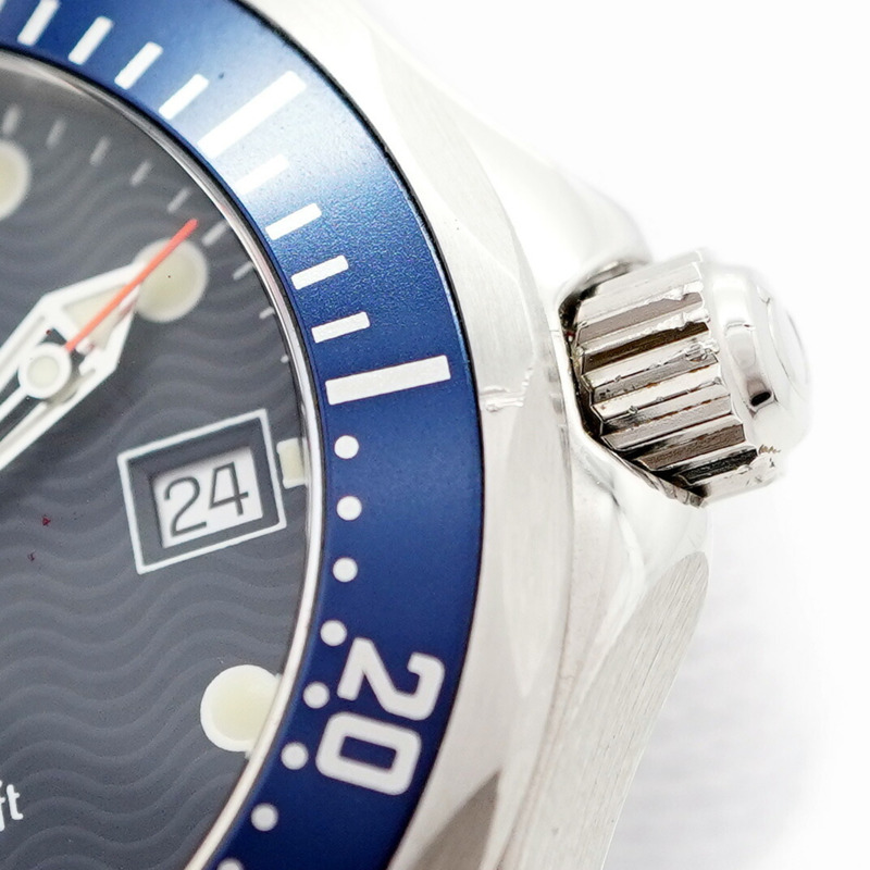 歐米茄海馬系列 2561.80 海軍藍錶盤男士腕錶-7