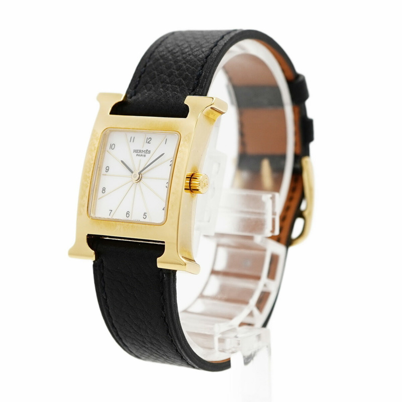 愛馬仕 H 系列腕錶 HH1.201 白色錶盤 女士款-2