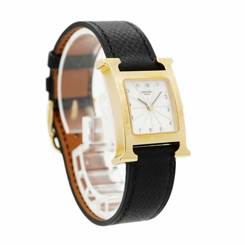 愛馬仕 H 系列腕錶 HH1.201 白色錶盤 女士款-3