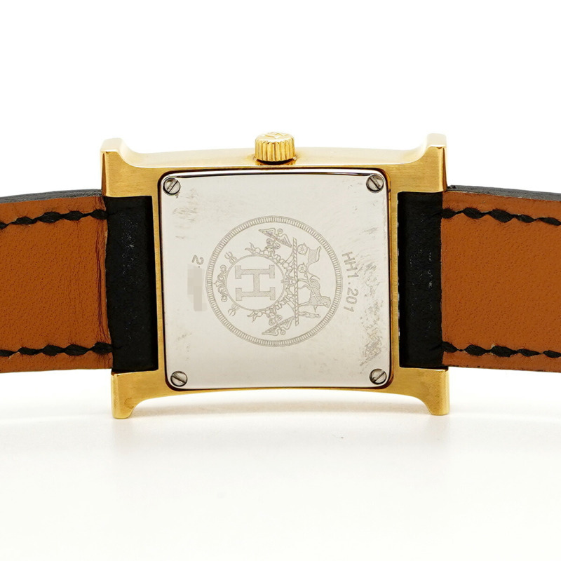 愛馬仕 H 系列腕錶 HH1.201 白色錶盤 女士款-5