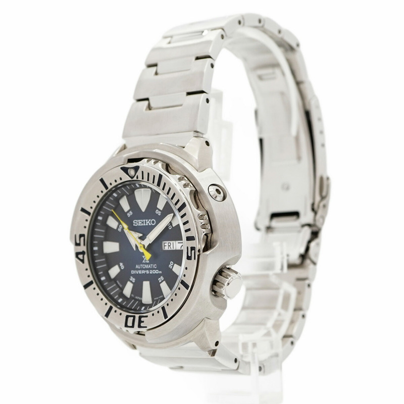 精工 Prospex 4R36-08F0 藍色錶盤男士腕錶-2