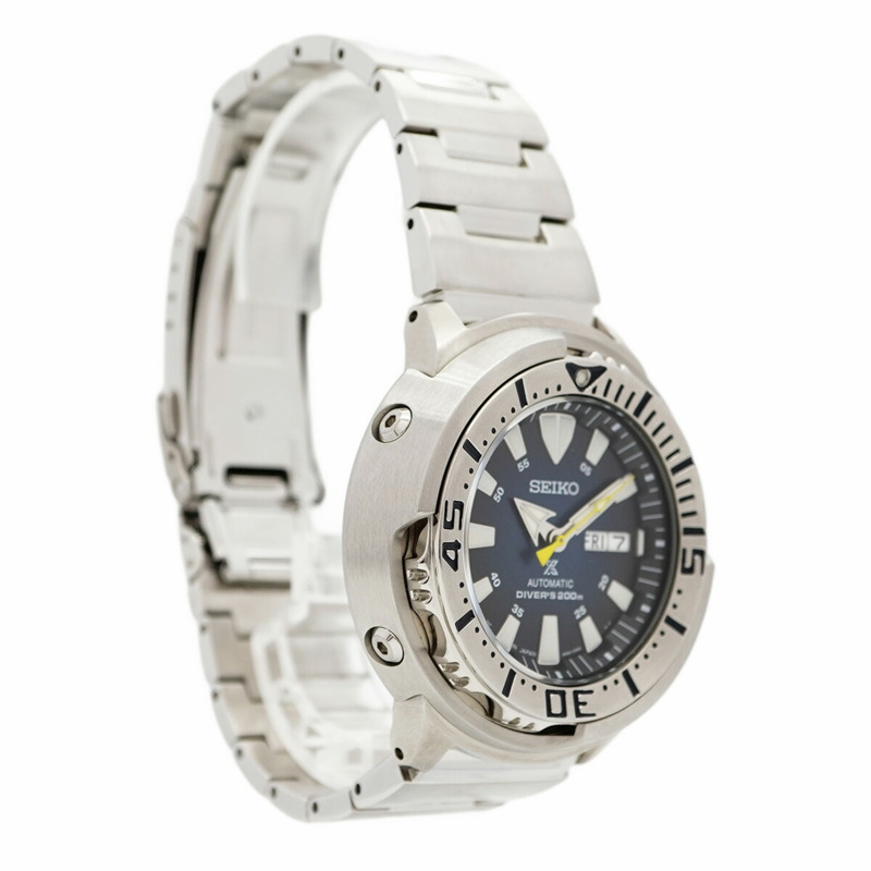 精工 Prospex 4R36-08F0 藍色錶盤男士腕錶-3