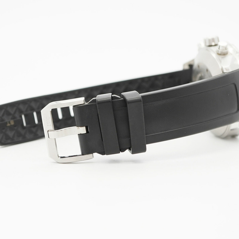 沙夫豪森IWC萬國錶Aquatimer IW376702男士黑色錶盤腕錶-3