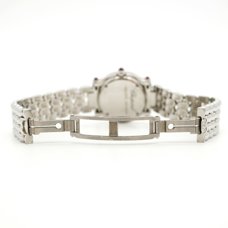 蕭邦 Happy Sport 27 8250 粉紅錶盤女錶-4