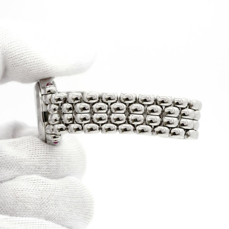 蕭邦 Happy Sport 27 8250 粉紅錶盤女錶-6