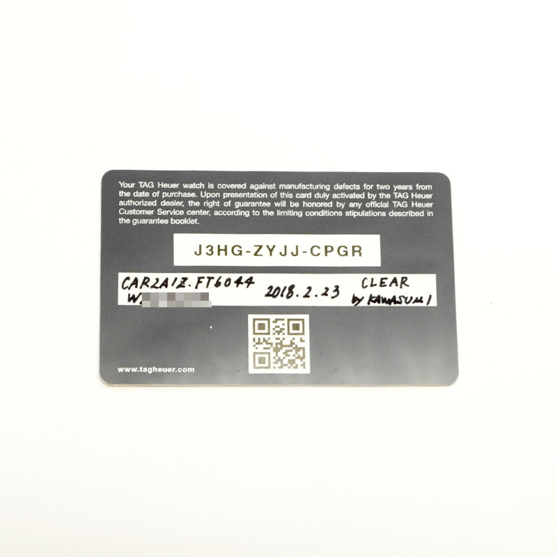 TAG Heuer 豪雅卡萊拉 CAR2A1Z-0 鏤空錶盤男士腕錶-1