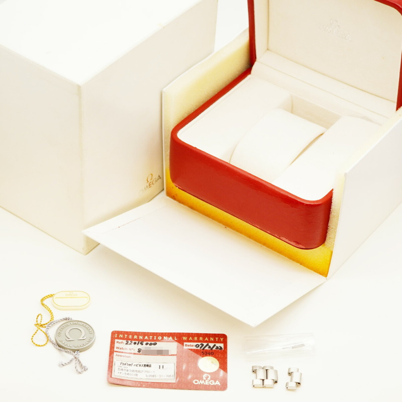 歐米茄海馬系列 2201.50 黑色錶盤男士腕錶-1