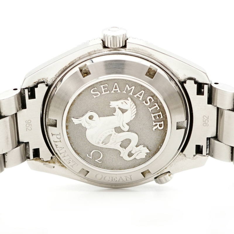 歐米茄海馬系列 2201.50 黑色錶盤男士腕錶-5