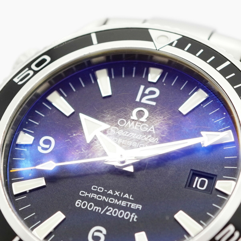 歐米茄海馬系列 2201.50 黑色錶盤男士腕錶-7