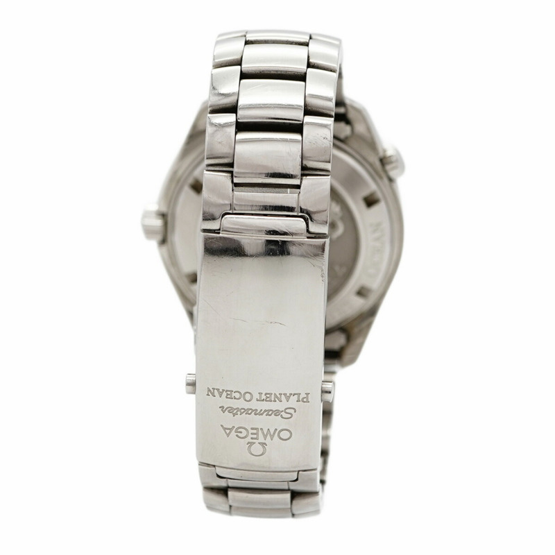 歐米茄海馬系列 2201.50 黑色錶盤男士腕錶-8