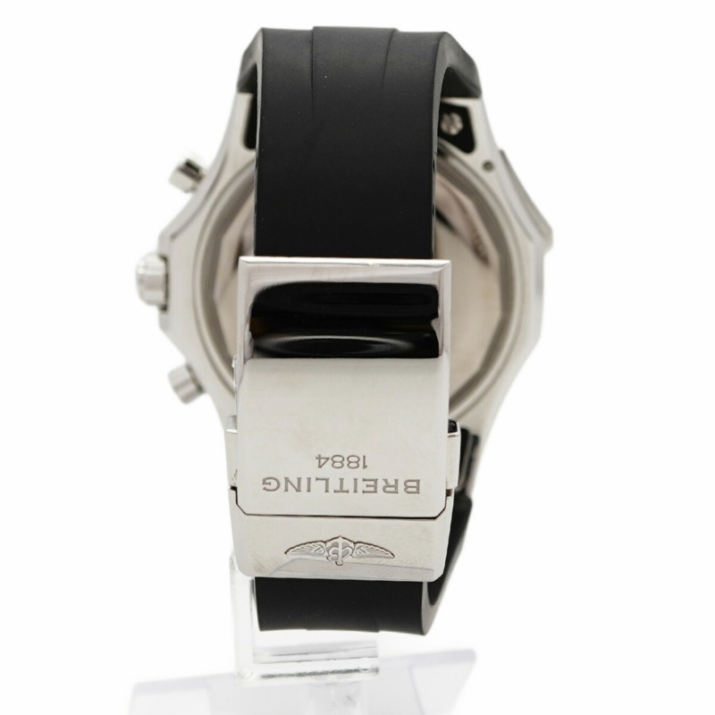 百年靈賓利GMT A47362 男士黑色錶盤腕錶-6