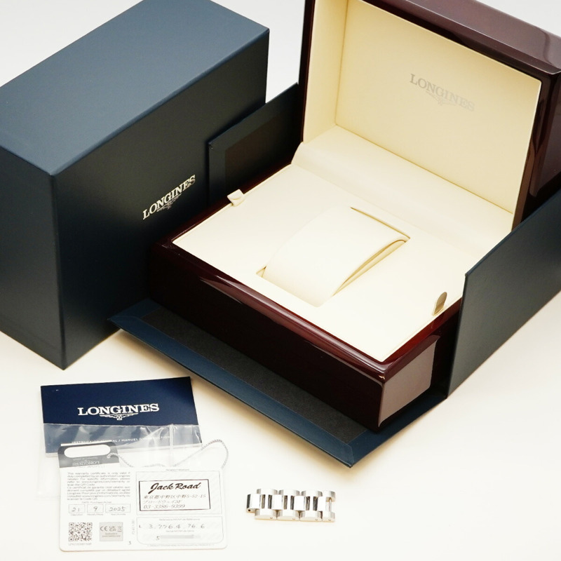 浪琴錶 Conquest L3.776.4.76.6 銀色錶盤男士腕錶-1