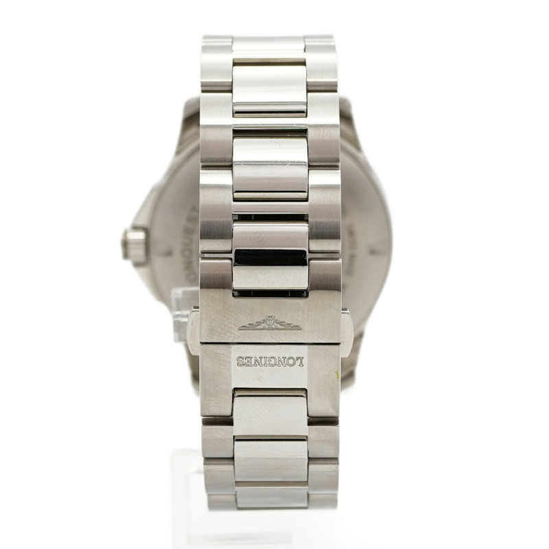 浪琴錶 Conquest L3.776.4.76.6 銀色錶盤男士腕錶-8