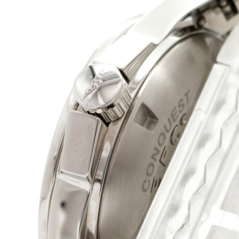 浪琴錶 Conquest L3.776.4.76.6 銀色錶盤男士腕錶-11