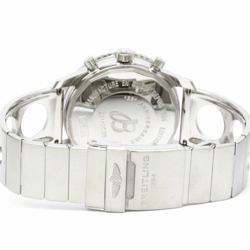 百年靈 Navitimer 125 週年紀念款精鋼男士腕錶 A26322 拋光-4