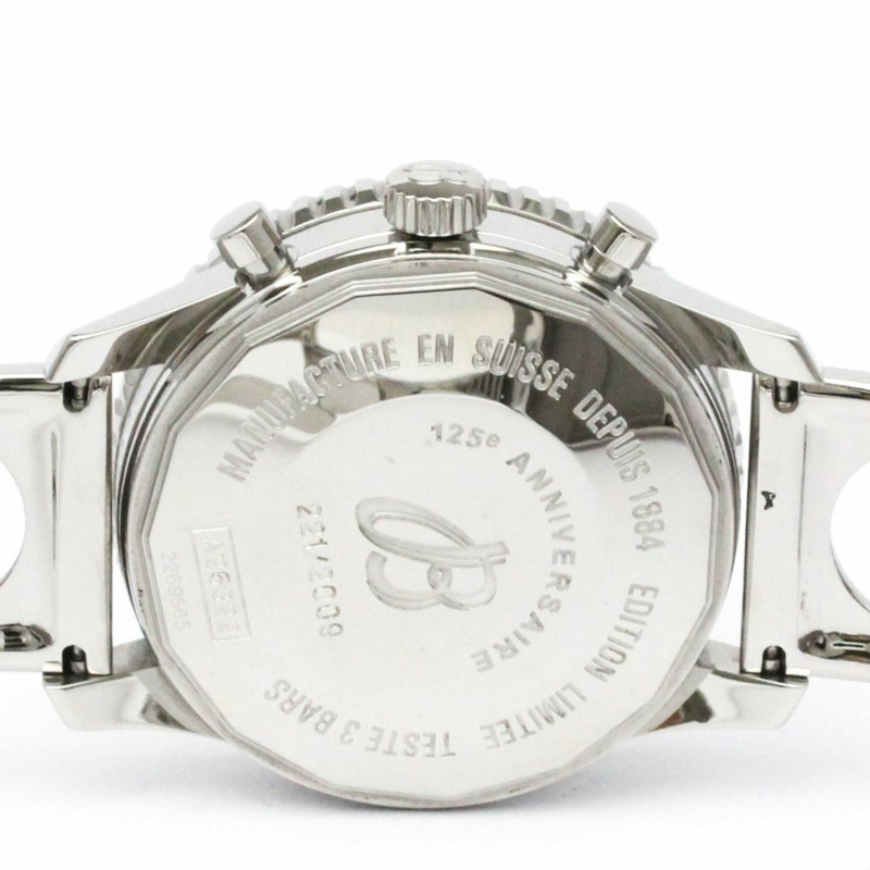 百年靈 Navitimer 125 週年紀念款精鋼男士腕錶 A26322 拋光-5