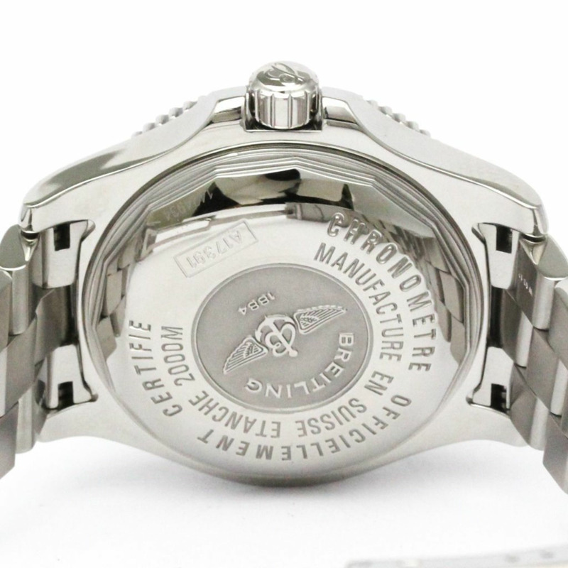 百年靈超級海洋44鋼製自動男士腕錶A17391拋光款-6