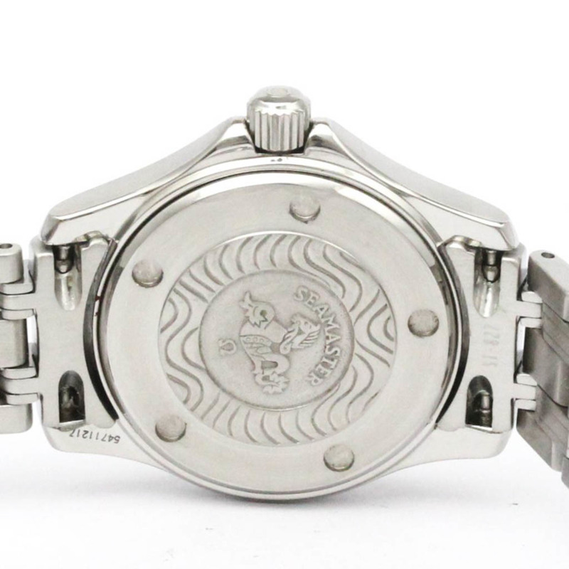 歐米茄海馬系列120公尺精鋼石英女錶 2581.20 拋光款-6